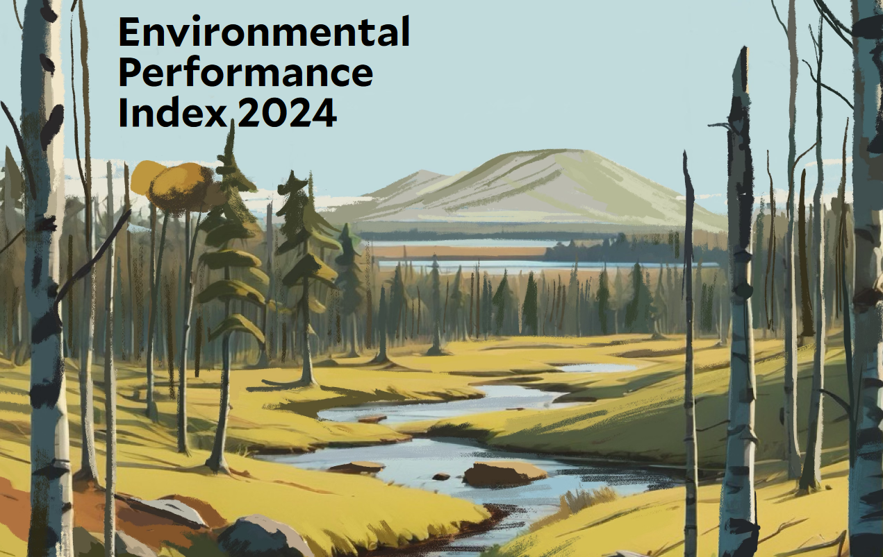 Environmental Performance Index 2024 report cover